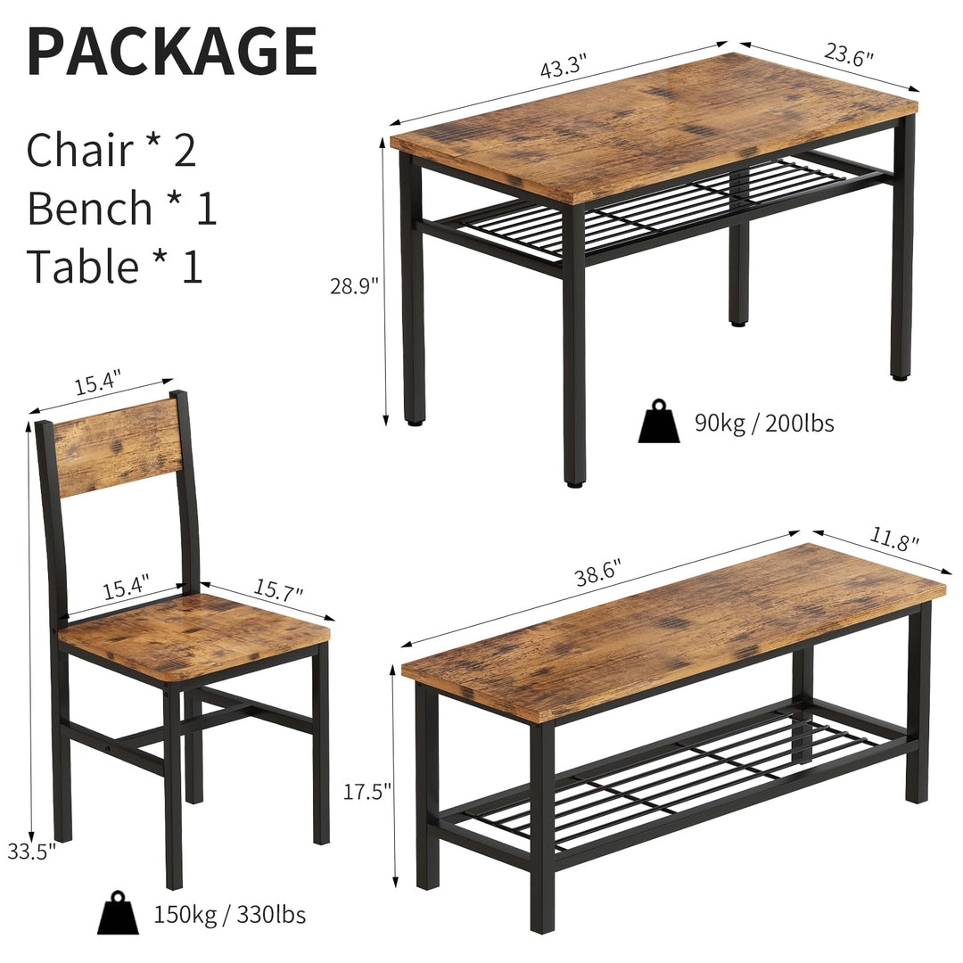 Lamerge Kitchen Tables Set for 4, Dining Faux Marble Top Table and 4 PU Leather Chairs, 5 Pieces Dining Room Table Set for Small Space, Breakfast Nook and Apartment,White+beige,Dining Table024