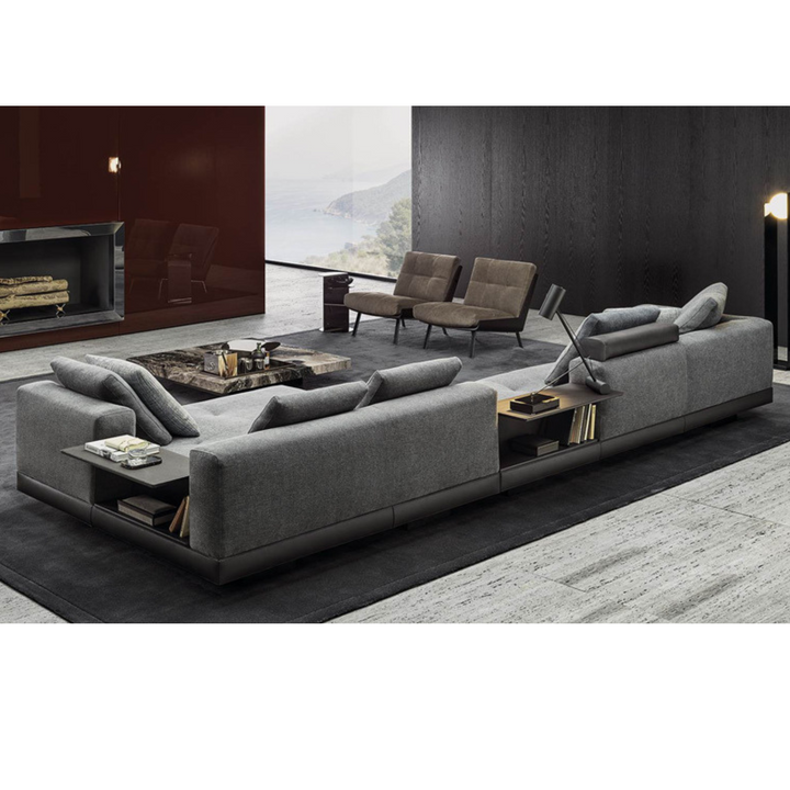 Italy Luxury Connelly L-Shape Corner Sectional Sofa