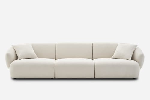 Auburn Boucle Upholsterly Loveseat Sofa