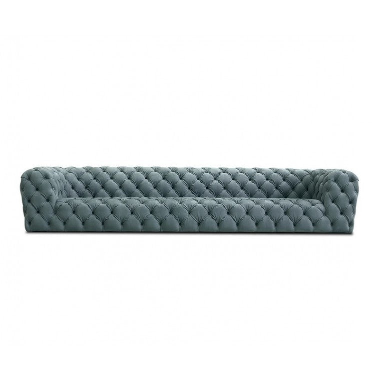 Sitka Premium Leather Chester Moon Sofa
