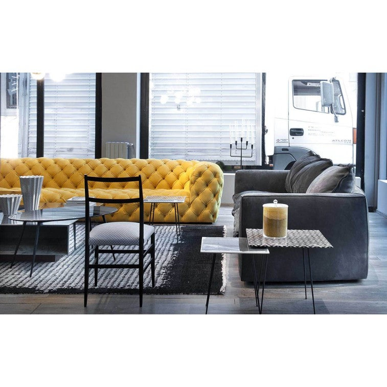 Sitka Premium Leather Chester Moon Sofa