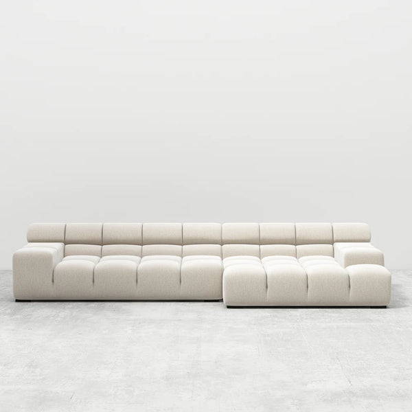 Ghita Soft Square Cushions Cloud Sectional Sofa