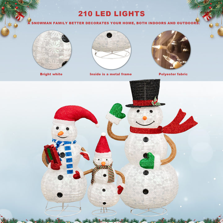 Christmas Snowman Set