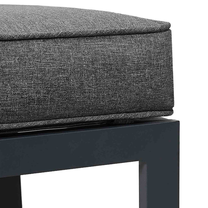 Oasis Patio Aluminum Alloy Conversation Set Sofa Set with Coffee Table