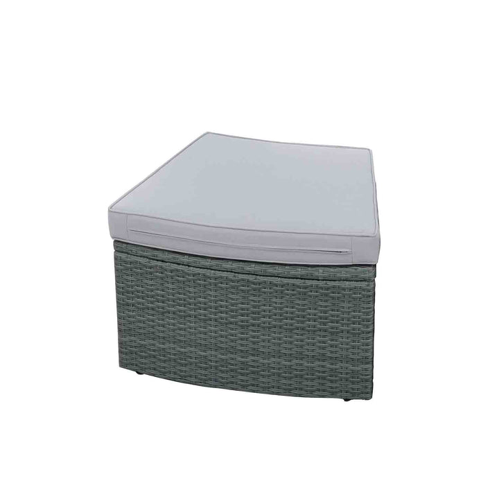 Irta Rattan Outdoor Sectional with Storage