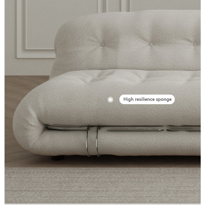 Modern Latex Leather Soriana 4 Seater Sofa