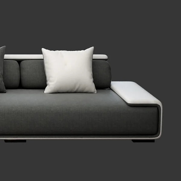 Modern Modular L-Shaped 4-Seater Sectional