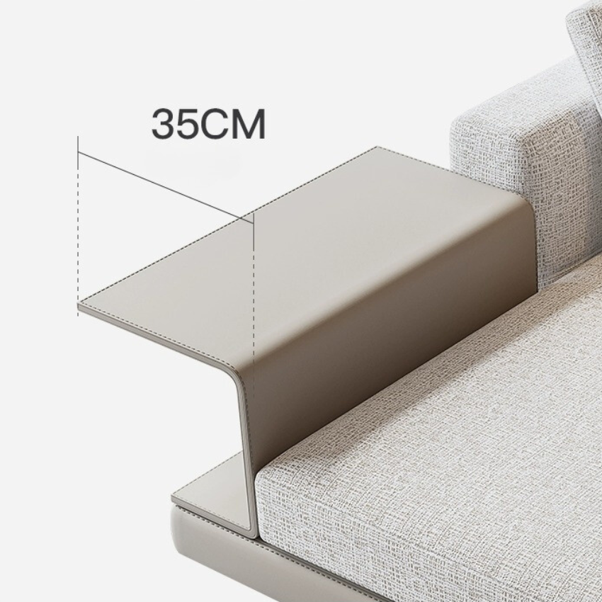 Italy Roger Curved Villa Upscale Sofa