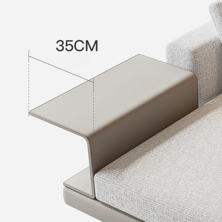 Italy Roger Curved Villa Upscale Sofa