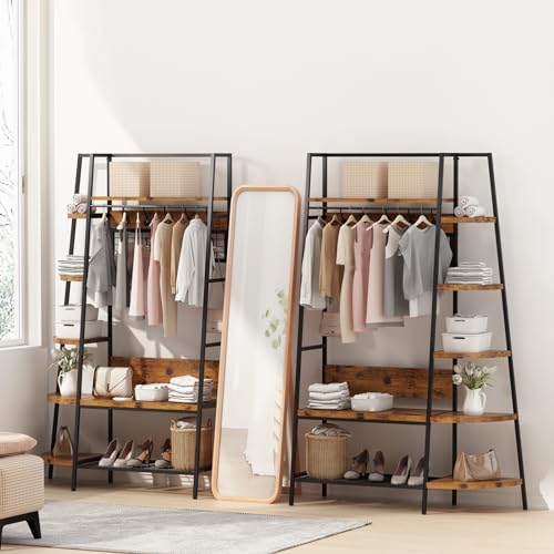 Multifunctional Entryway Shelf Organizer Coat Rack