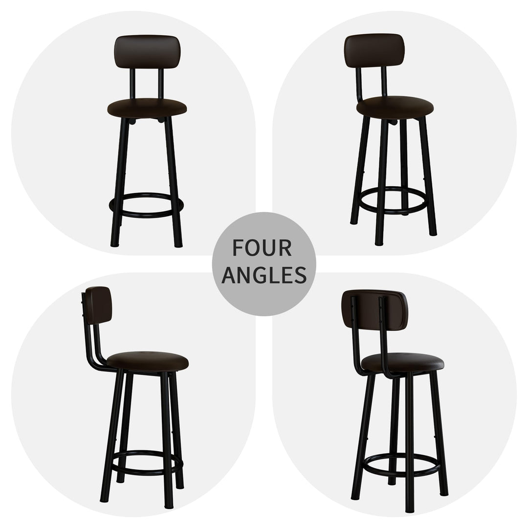 Counter Height Bar Stools Set of 2