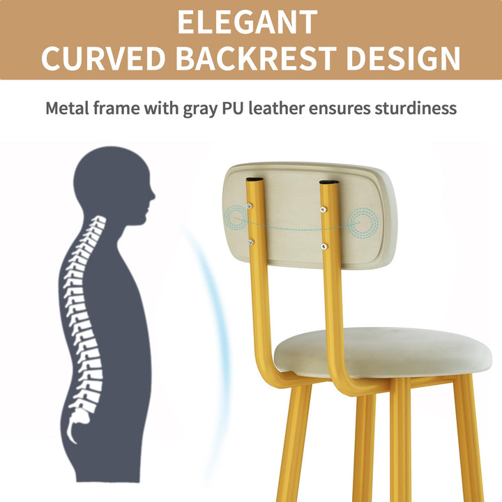 Counter Height Bar Stools Set of 2