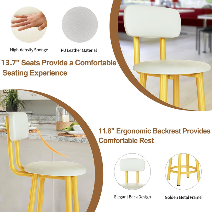 Counter Height Bar Stools Set of 2