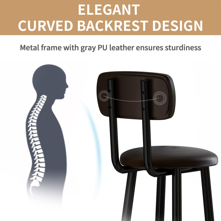 Counter Height Bar Stools Set of 2