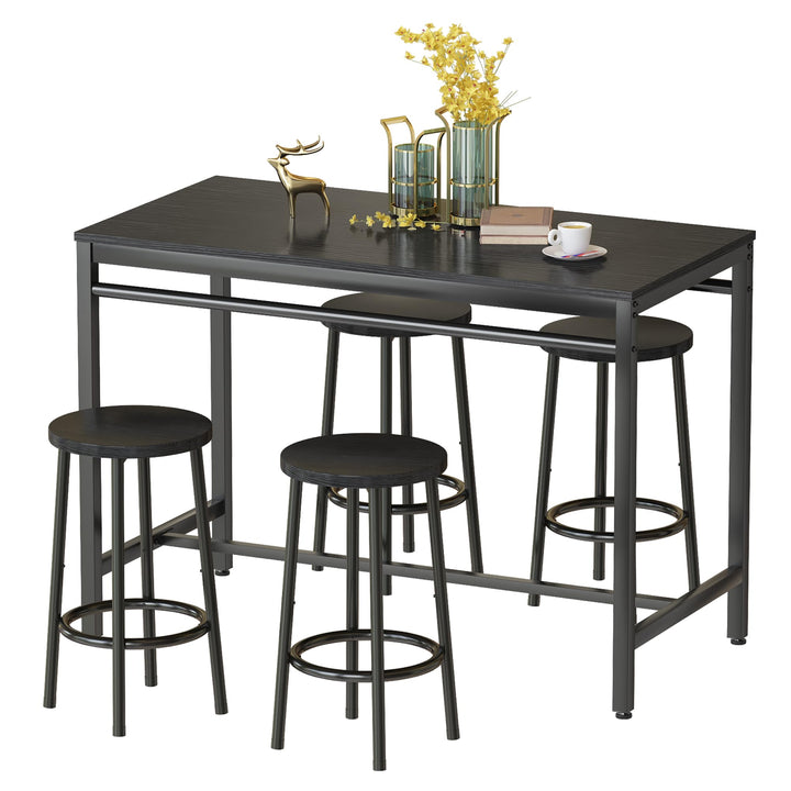 4-Piece Bar Height Dining Table Set