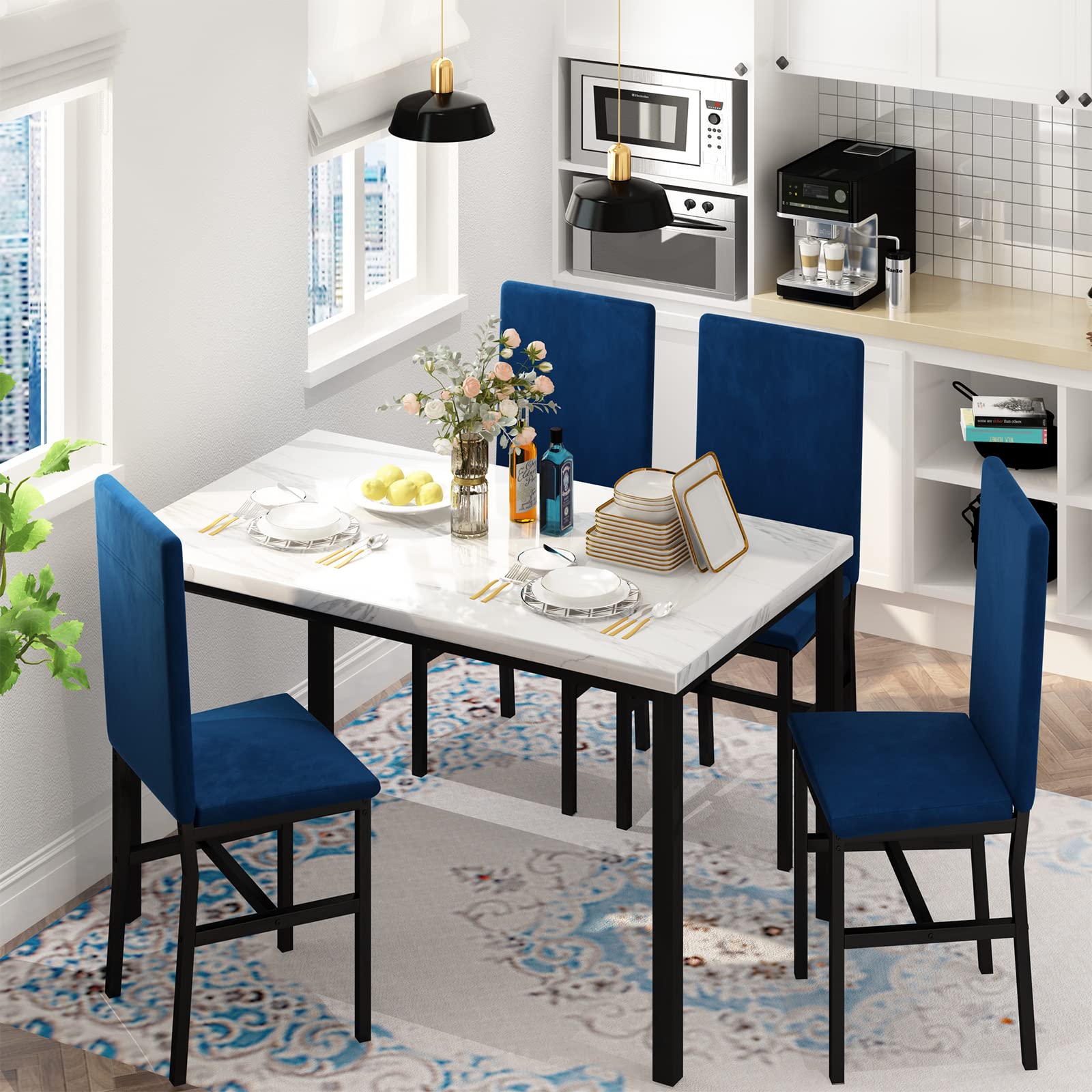 Modern kitchen tables for small spaces best sale