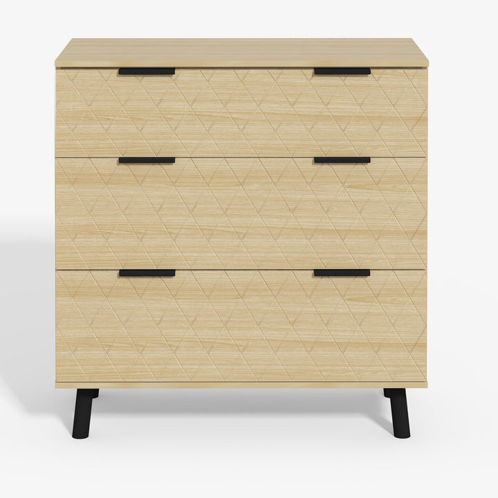 Modern 3 Drawer Dressers Chests of Drawers
