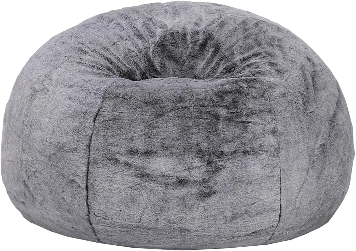 Lamerge Gray Spherical Compression Sofa, Comfortable and Casual