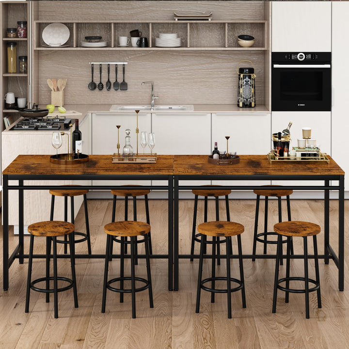 4-Piece Bar Height Dining Table Set