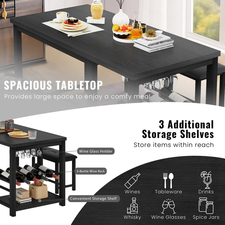 Dining Table Set for 2 Longue
