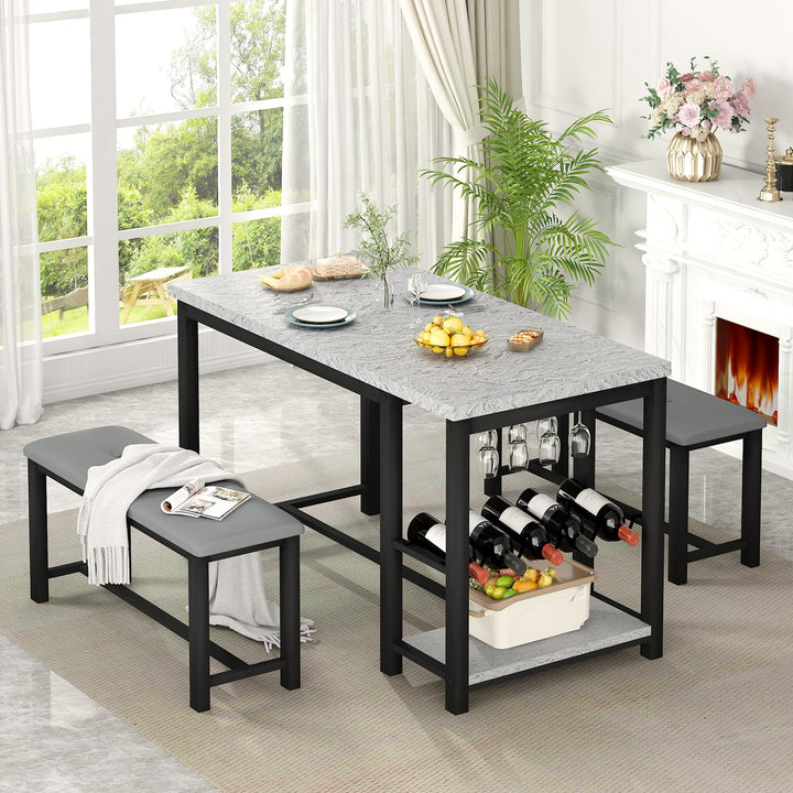 Dining Table Set for 2 Longue