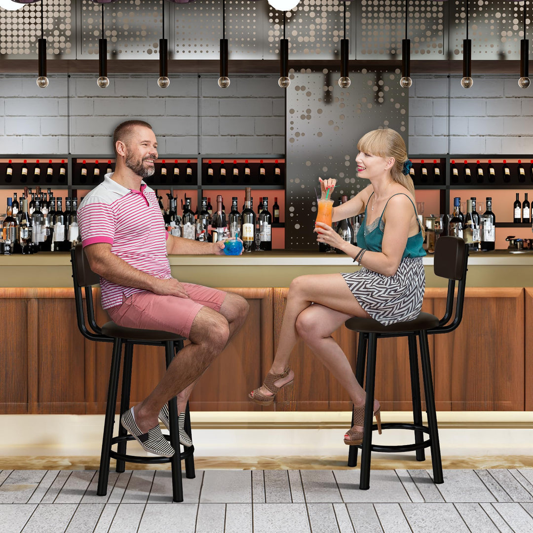 Counter Height Bar Stools Set of 2