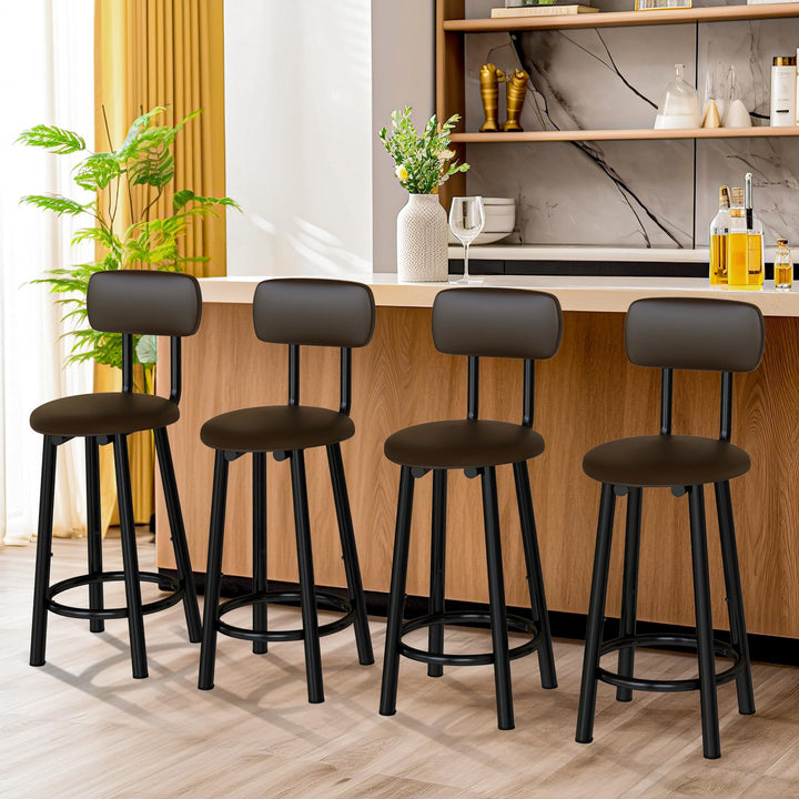 Counter Height Bar Stools Set of 2