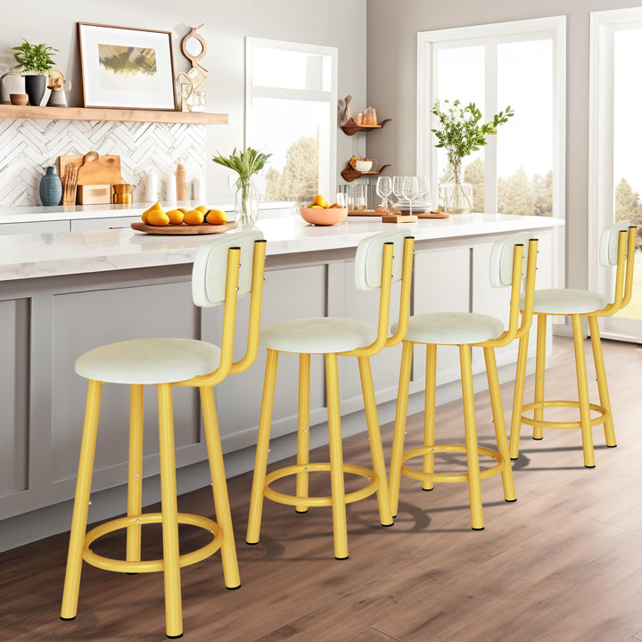 Counter Height Bar Stools Set of 2