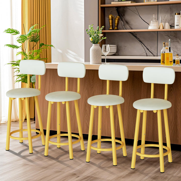 Counter Height Bar Stools Set of 2