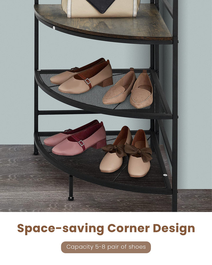 Entryway Coat Rack with Drawer