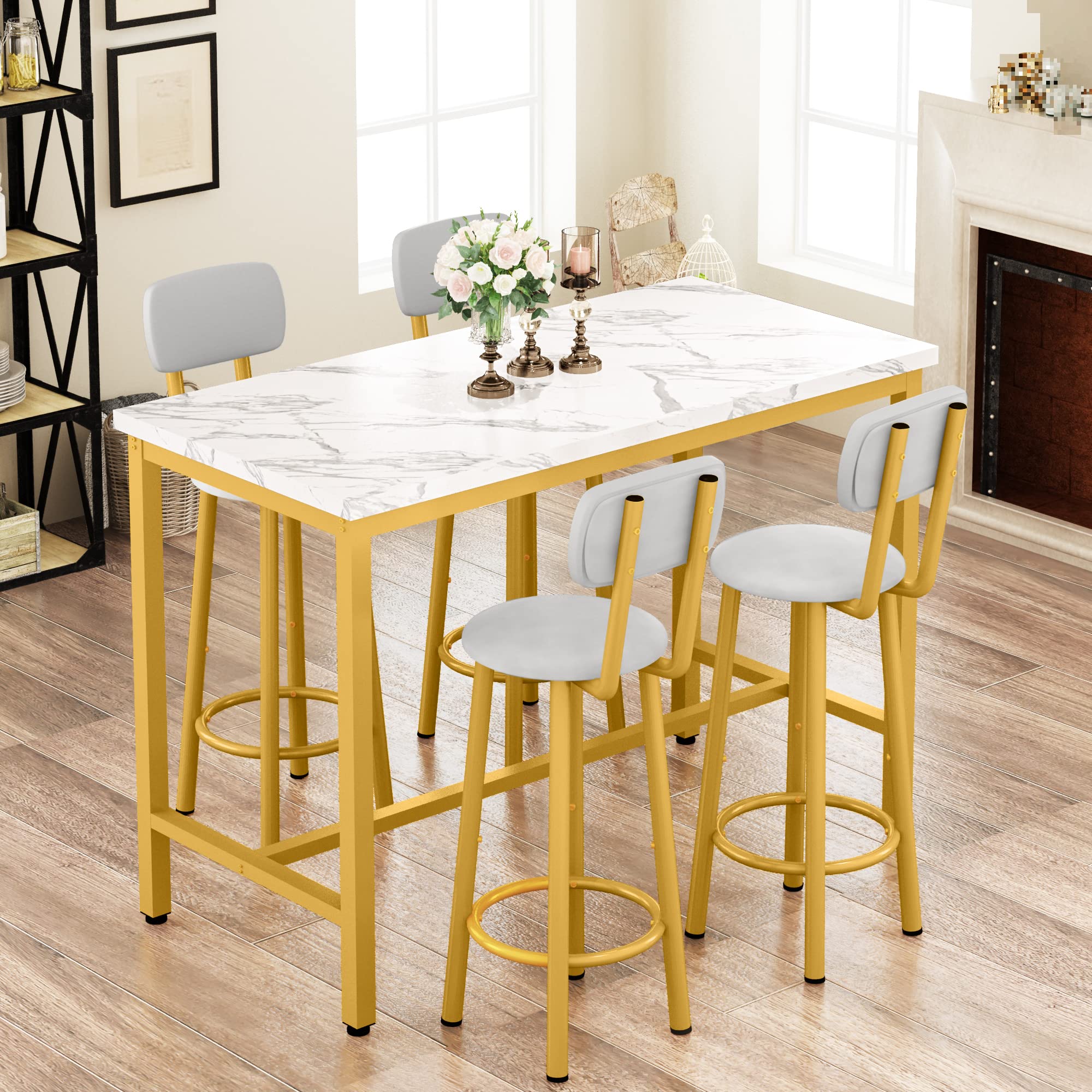 White space saver table and chairs hotsell
