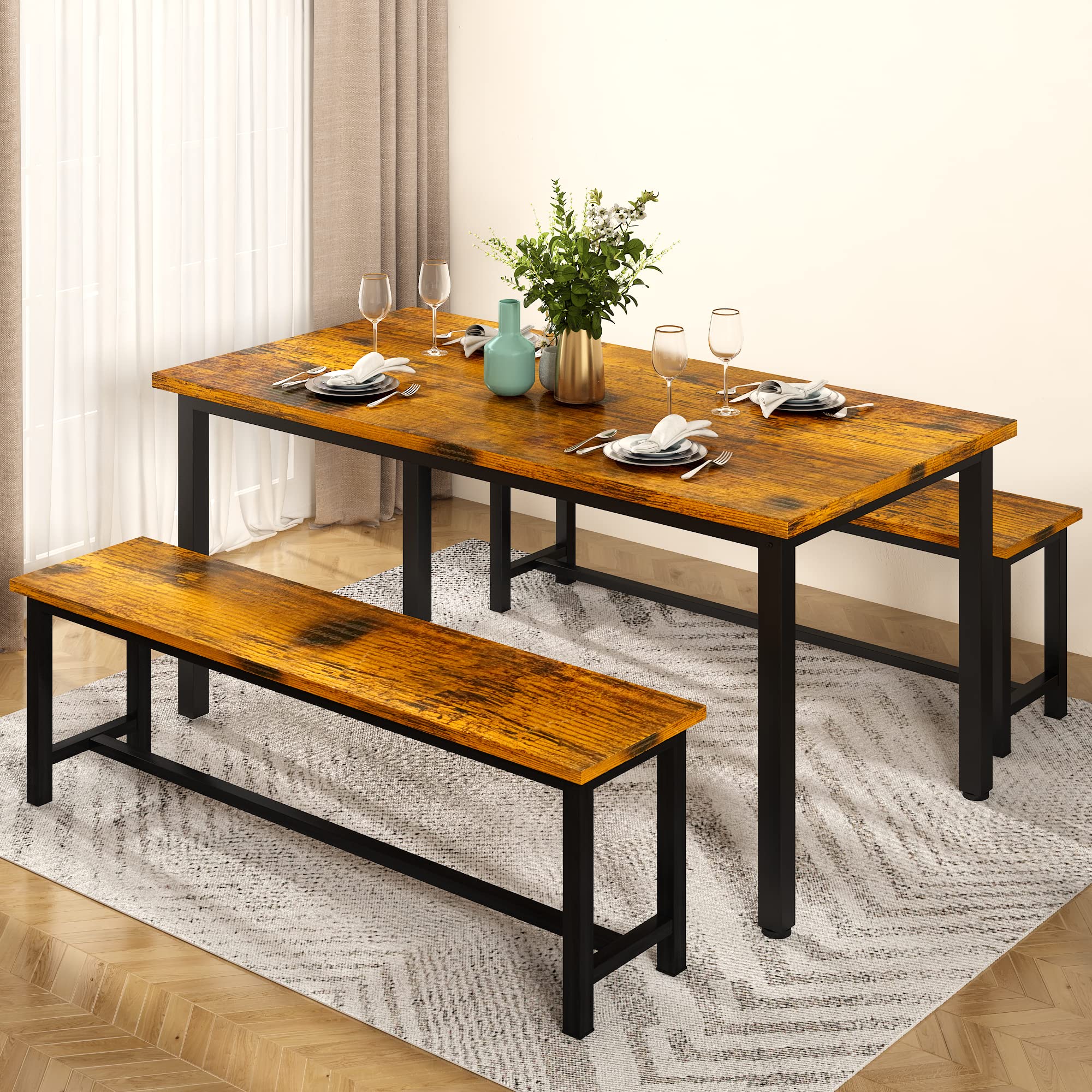 4 person kitchen table set sales