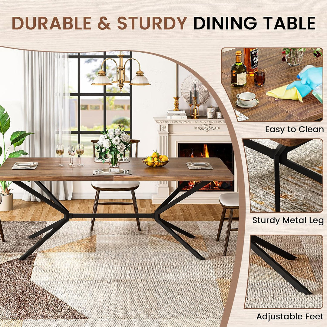 70.87" Large Dining Room Table