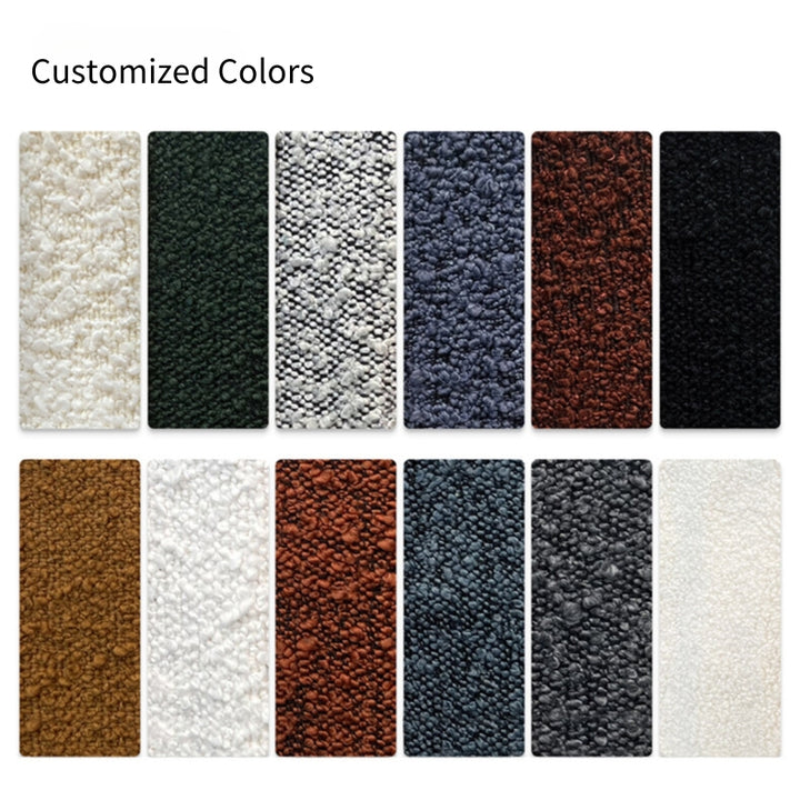 Ghita Performance Boucle Armless L Shaped Sectional