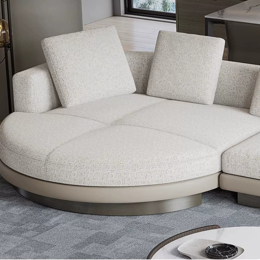 Italy Roger Curved Villa Upscale Sofa