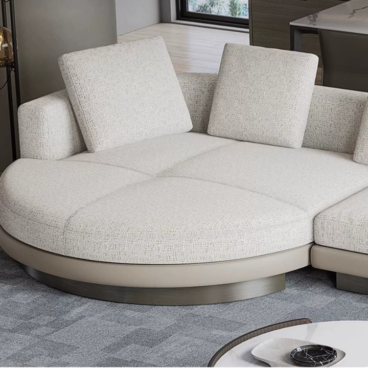 Italy Roger Curved Villa Upscale Sofa