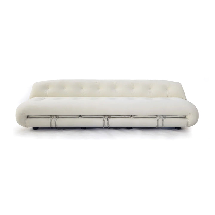 Modern Latex Leather Soriana 4 Seater Sofa