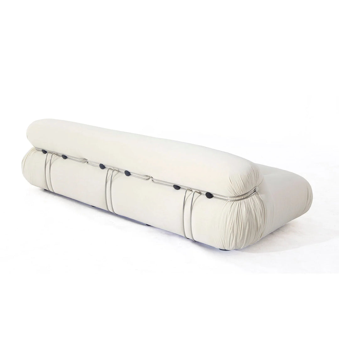 Modern Latex Leather Soriana 4 Seater Sofa