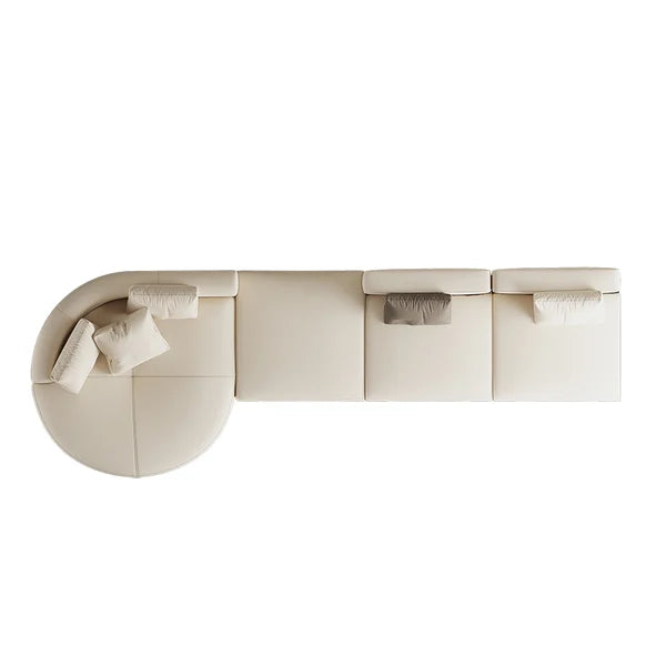 146.9'' L-Shaped Sectional Corner Modern Modular Sofa