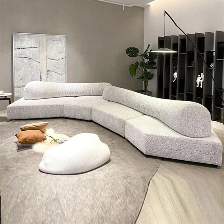 Italian Luxury Modern On the Rocks 4 Pieces Sectional Sofa