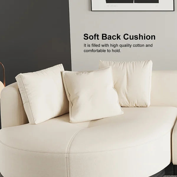 146.9'' L-Shaped Sectional Corner Modern Modular Sofa
