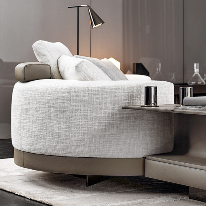 Italy Roger Curved Villa Upscale Sofa