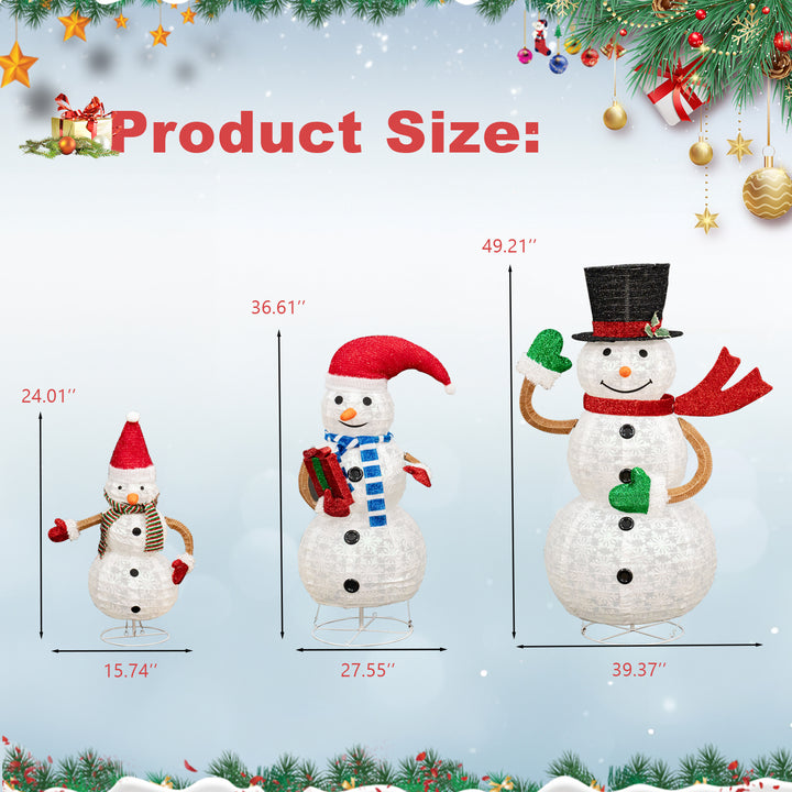 Christmas Snowman Set