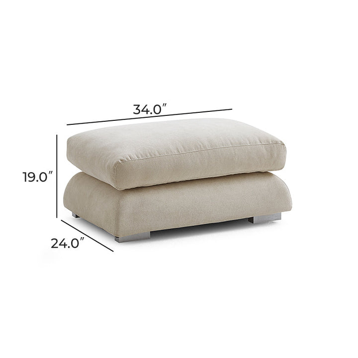 Teaka Boutique Family Set with Double Chaise Sectional