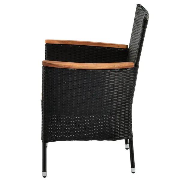Haven Wicker Outdoor Dining Table With 6 Chairs
