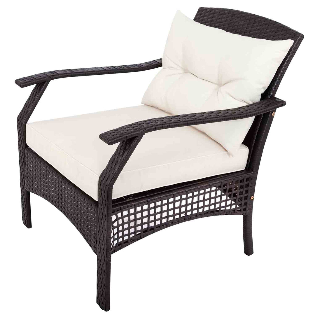 Oasis Outdoor Rattan Sofa Seating Group with Cushions - 4 Seat