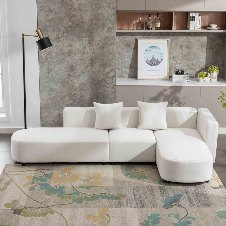 Sytti L Shaped Sectional Sofa 110.2''