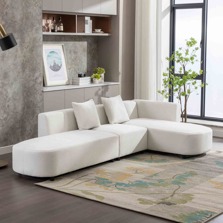 Sytti L Shaped Sectional Sofa 110.2''
