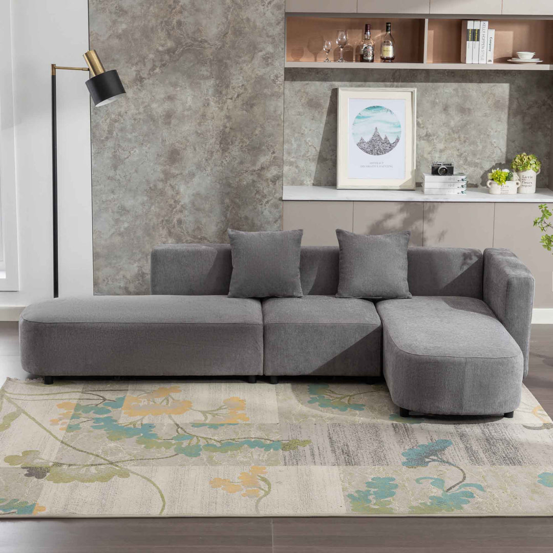 Sytti L Shaped Sectional Sofa 110.2''