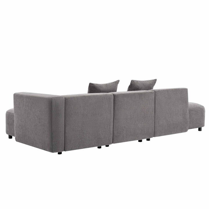 Ghita Modern L Shaped Sectional Sofa 110.2''